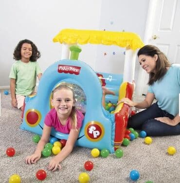 tomas voz igracka: Cena 4850 din Bestway 93537 Fisher Price Voz sa 25 loptica 132 x 94 x — 3