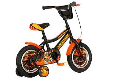 grubin sa sljokicama: Bicikl Visitor Kids Motocross 12" (crno-narandžasti, polu-mat) Šifra — 2