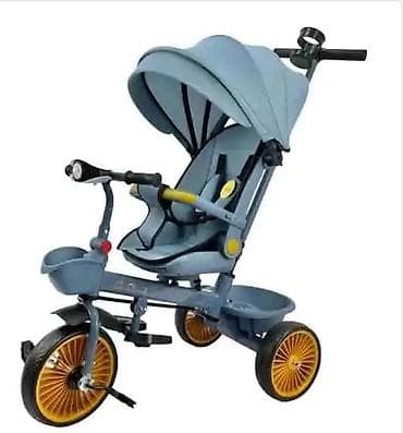 tricikl za bebe: 08. 🚲 Sklopivi tricikl za decu – MUZIKA + SVETLO | KORPE + DRŽAČ ZA — 5