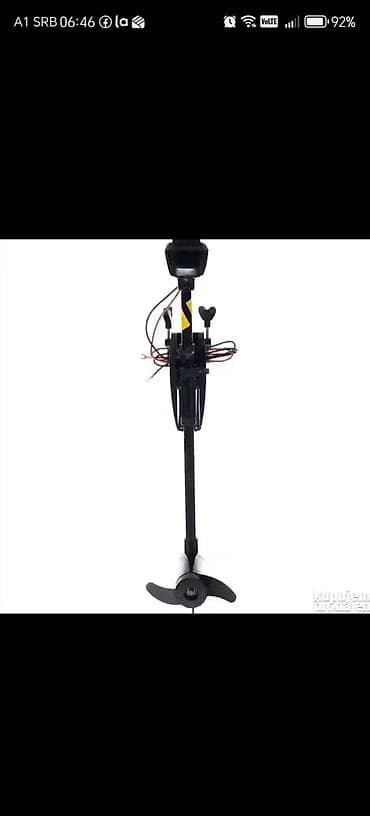 mala stega: Električni vanbrodski motor za čamac – KRAFT&DELE (trolling motor) — 2