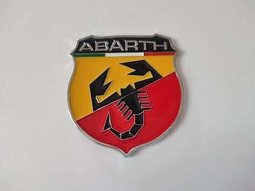 auto plac lajkovac: NATPIS ABARTH VEĆI ZA FIAT 500, GRANDE PUNTO, EVO | Natpis metalna — 2