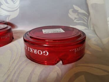 case za gorki list: Pepeljara, bоја - Crvena, Novo — 6