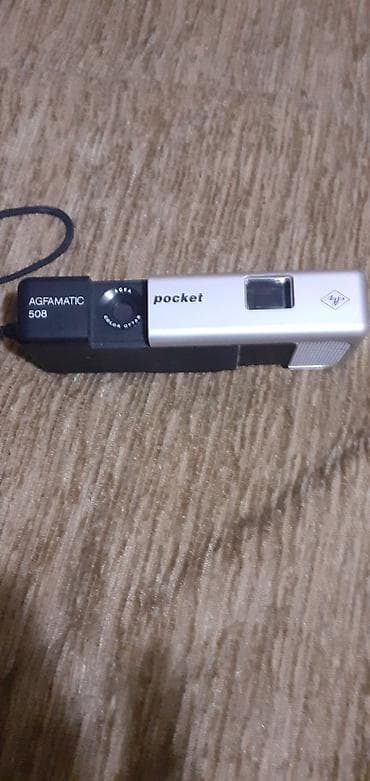 stol za laptop: Agfamatic 508 Pocket – kompaktni analogni fotoaparat - Format filma — 1