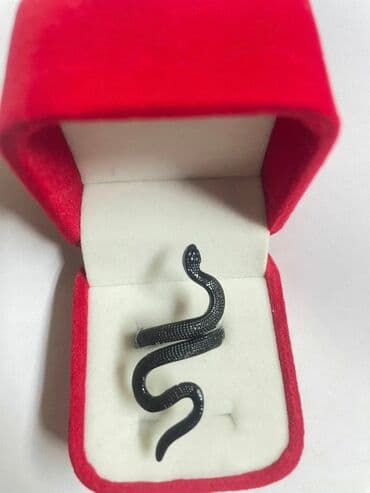Nakit: 🌟Prsten u obliku zmije – modni statement dodatak Prsten zmija Podesiv — 9