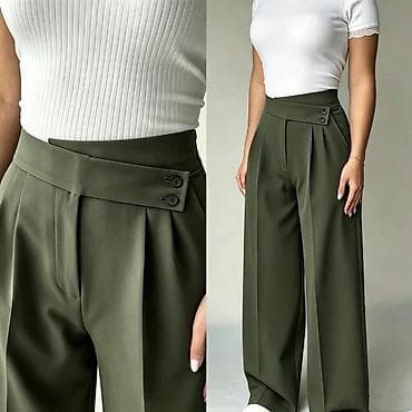 cupave cizme za zimu: Ženske široke pantalone sa visokim strukom
2400din — 5