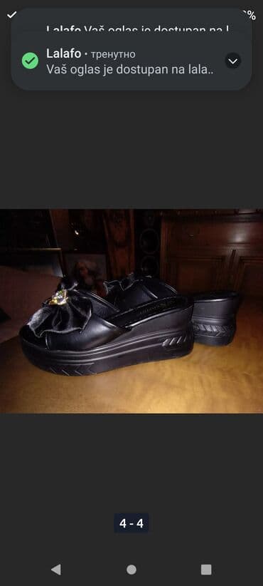 opposite papuce sa krznom: Fashion slippers, 38 — 4
