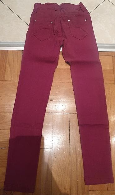 Roze bordo boje uske moderne farmerke za devojcice. Super slim na lalafo.rs Roze bordo boje uske moderne farmerke za devojcice. Super slim