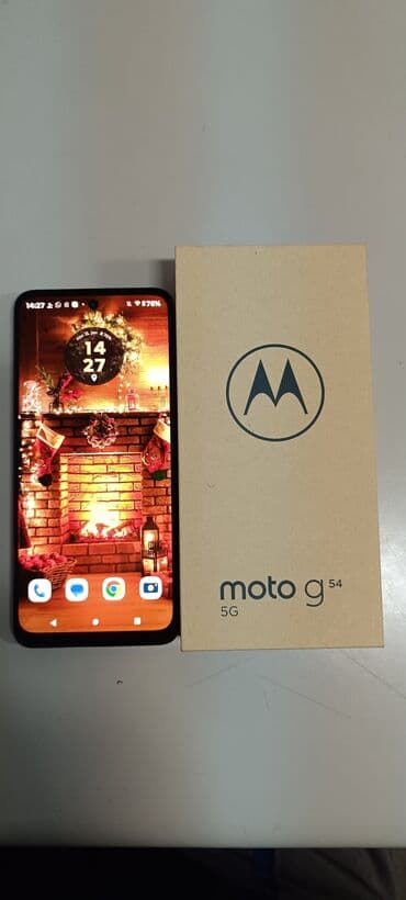 auto kamera 3 u 1: Motorola Moto G54, 256 GB, bоја - Svetloplava, Sensory phone, Dual SIM, Face ID — 4