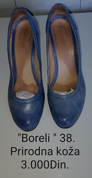 rieker sandale polovne: Boreli ženske salonke – broj 38 - Materijal: prava koža (gornjište i — 3