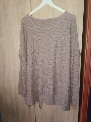 tunika boho style: XL (EU 42), Viscose, color - Beige — 1