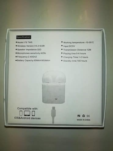 Electronics: Bluetooth blutut Bezicne Slusalice i7S TWS Bluetooth blutut Bezicne — 4