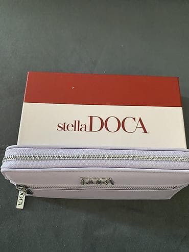 cajka satovi: Stella DOCA ženski novčanik – pastelno ljubičasti - Brend: Stella — 3