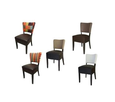 kožne stolice: TARA stolice iz proizvodnje, modeli mebla ili eko koze i boja drveta — 10