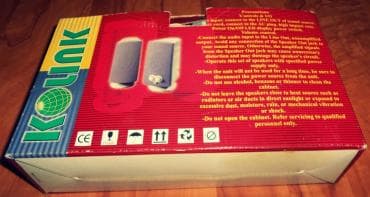 polovni laptopi: Kompjuterski zvučniciKolink''. Multimedia speaker system Total — 3