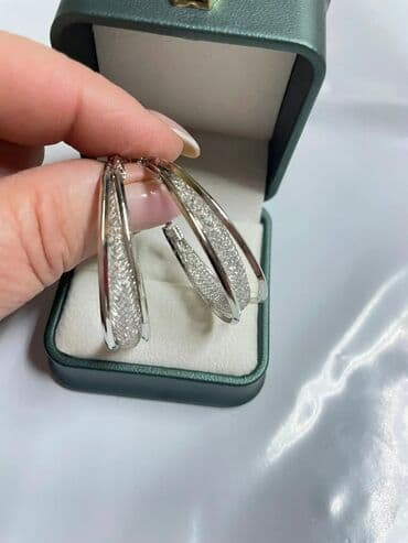 torba za plazu: Set: Minđuše, Materijal: Biser — 5