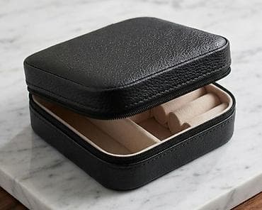 metalac susilica za ves: Elegantna torbica/etui za nakit i satove - Kompaktna kutija sa — 1