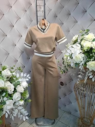 mona pančevo: Dvodijelni ženski komplet – bluza s kratkim rukavima i pantalone — 2