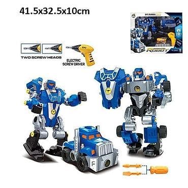 kamion za decu na akumulator: Robot kamion – 2 u 1 set za sklapanje - Kamion koji se uz pomoć — 1