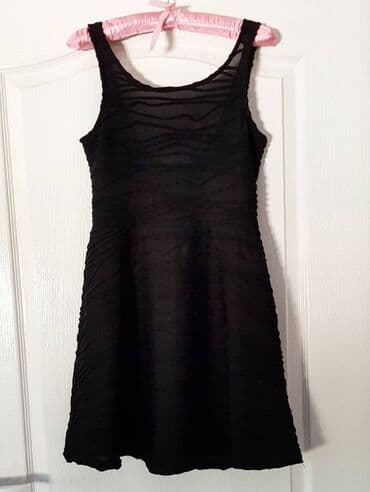 leprsava haljina: S (EU 36), color - Black, With the straps — 1