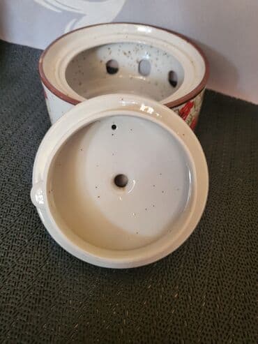gde kupiti cajnik za turski caj: Cajnik nov sa gorionikom kameni porcelan iz 70,80ih god. Cajnik sa — 9