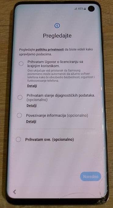 Računari, laptopovi i tableti: Samsung S10 Sem dva oštećenja na ćoškovima i vidljivim znacima — 5