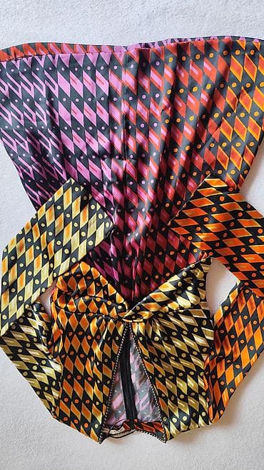 suknja zara: Mini haljina sa dugim rukavima i dubokim V dekolteom - Kroj: mini — 4