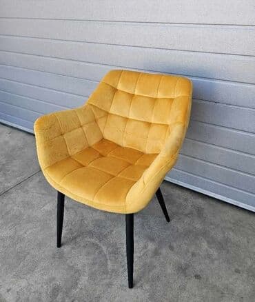 plasticne trpezarijske stolice: Stolica VELUR Fotelja Transformišite svoj prostor sa našim elegantnim — 6