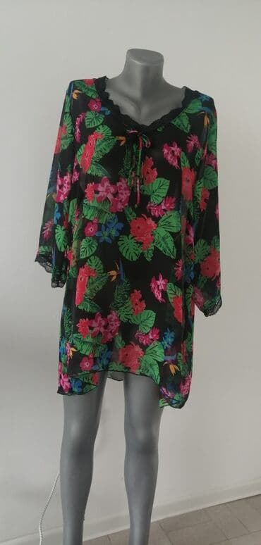Women's Clothing: Tunika/haljinica za plažu JANINA XL NOVA!!! Snižena 1200din Prelepa — 1