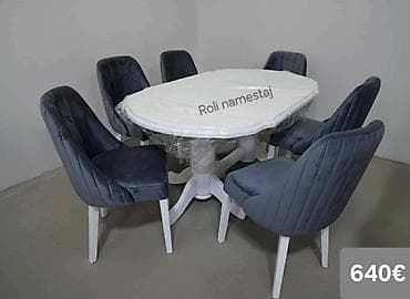 kolevka za bebe: Trpezarijski setovi – više modela - Set 1 (prikaz 1 i 4) – 640€: - — 4