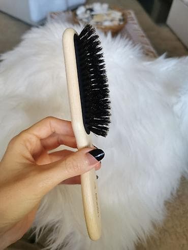 halji e: Ebelin četka za kosu od 100% prirodne visoko kvalitetne dlake vepra — 2