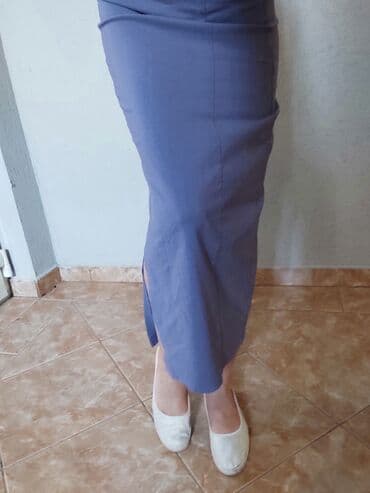 Skirts: Maxi suknja s,u boji lavande — 2