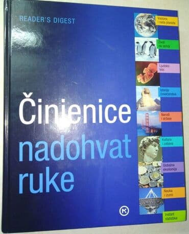 Knjige, audio i video formati: Knjiga činjenice na dohvat ruke, nova skoro neotvarana, šaljem brzom — 1