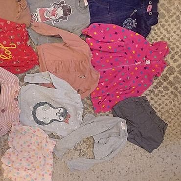 duks sa naocarima: Paket dečije odeće za devojčice – razni donji i gornji delovi — 5