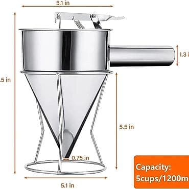 amc solje za kafu: Dozator testa od nerđajućeg čelika sa postoljem - Profesionalni — 7