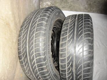 felne 4x98 r15: Tockovi za Mercedes 190,letnje gume Semperit 195/60x15 cola,sara na — 2