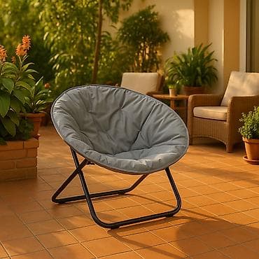 Baštenska stolica 80x80x76 cm – siva LP-718000S Šifra proizvoda
