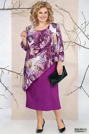 Women's Footwear: EMI MODA – elegantna ženska haljina sa asimetričnim gornjim delom - — 3