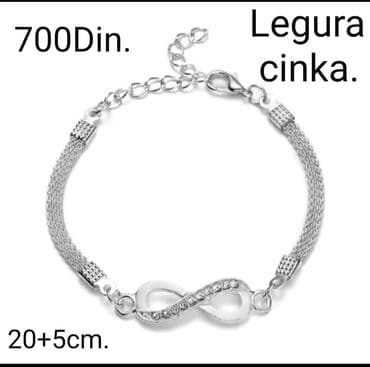 new yorker push up: Chain bracelet, Material: Cubic zirconia — 4