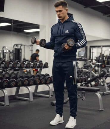 lacoste komplet trenerke: Komplet, Adidas, bоја - Šareno, Likra — 4