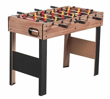 Bike accessories: Stoni fudbal (foosball) – drveni kabinet sa metalnim šipkama i — 1
