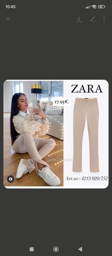 kargo pantalone h m: XS, S — 1