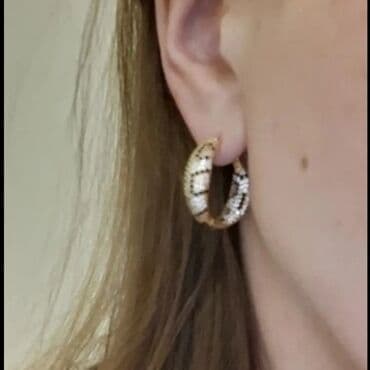 zimske jakne c a: Hoop earrings, Material: Stainless steel — 2