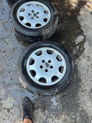 Kompletan auto u delovima: ALUMINIJUMSKE FELNE 15 5 X 112 | Audi ali felne R15, 5x112, stanje — 3