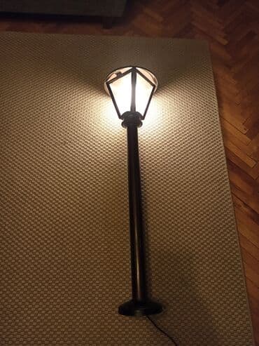 brener za plin: Mali lampion za dvorište. Visina 1m. Bez oštećenja. Moguće je slanje — 8