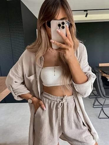 tommy hilfiger d: Komplet košulja i šorc - Dvodijelni set: široka košulja na dugmad i — 6