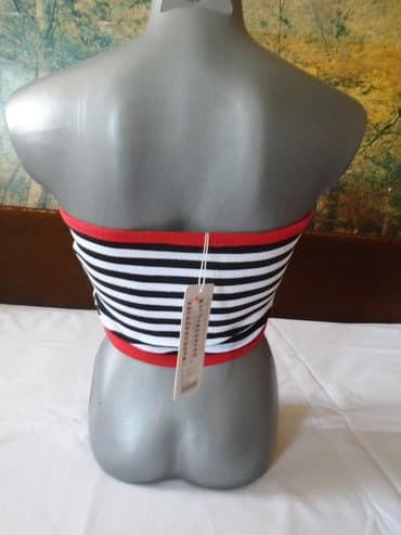 h: H&M, S (EU 36), Stripes — 2