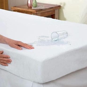posteljine za bracne krevete: Nepromočivi čaršavi sa lastihom Dimenzije i cene ⤵️ 90 x200. Cena — 4
