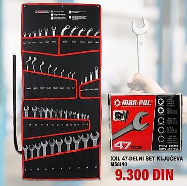 MAR-POL XXL set ključeva – 47 delova (M58140) - Komplet