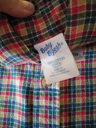 kosulja sa ruskom kragnom: Osh Kosh b'gos košulja za dečake NOVA sa ETIKETOM Veličina 24 meseca — 3