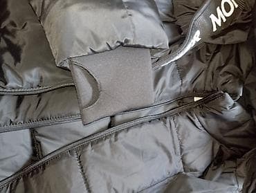 dsquared2 jakne: Moncler zimska jakna, crne boje, kratkog puffer kroja sa punjenim — 6